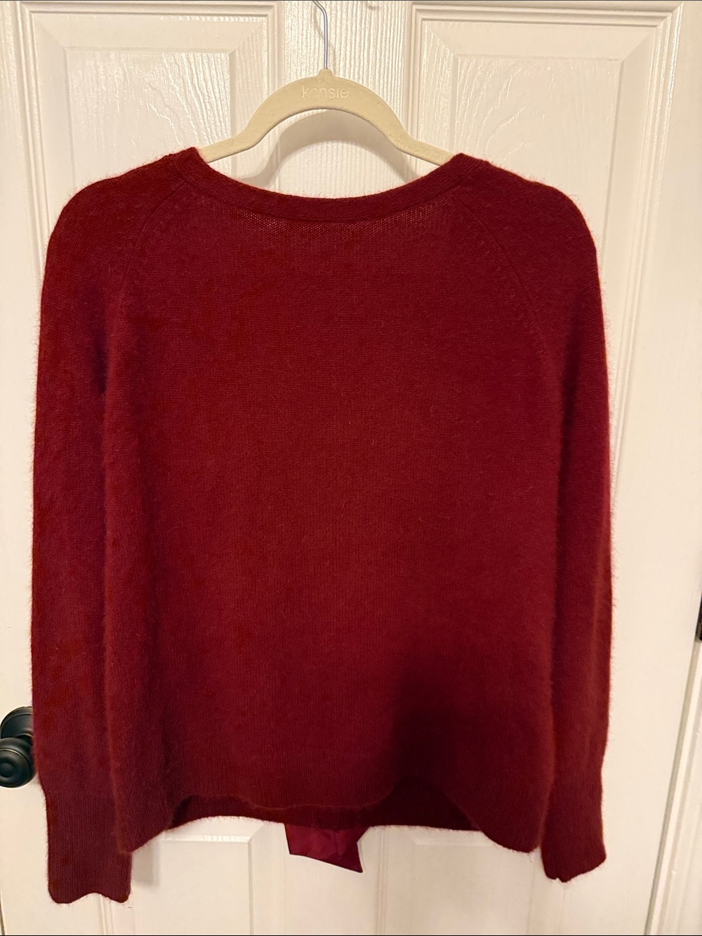 Vineyard Vines Deep Red Women's Crewneck Sweater